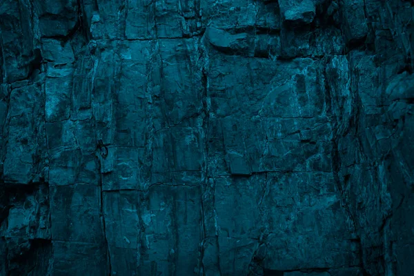 Тонированная Текстура Камня Сине Зеленый Каменный Фон Горная Текстура Поверхности — стоковое фото