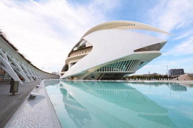 Valencia, İspanya 'da Sanat ve Bilim Şehri.