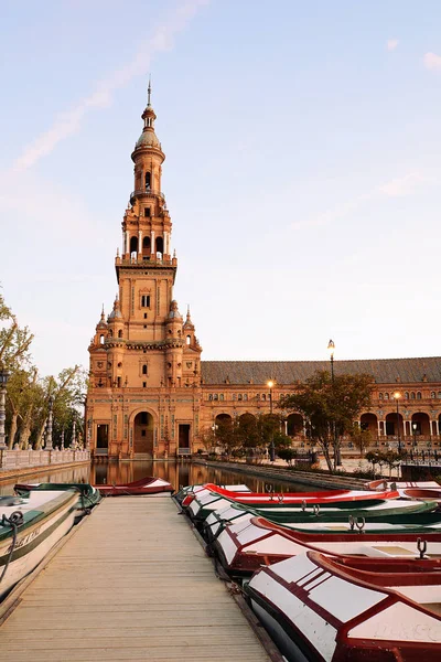 Plaza España Sevilla España — Foto de Stock