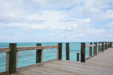 Nassau, Bahamalar güzel tropikal plaj. Yaz tatili. 