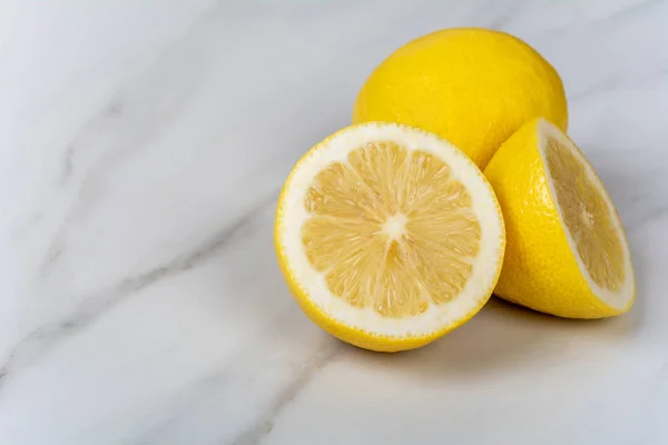 Primer Plano Limones Rodajas — Foto de Stock
