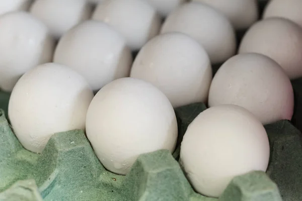 いくつかの卵のクローズ アップ 料理のコンセプト — ストック写真
