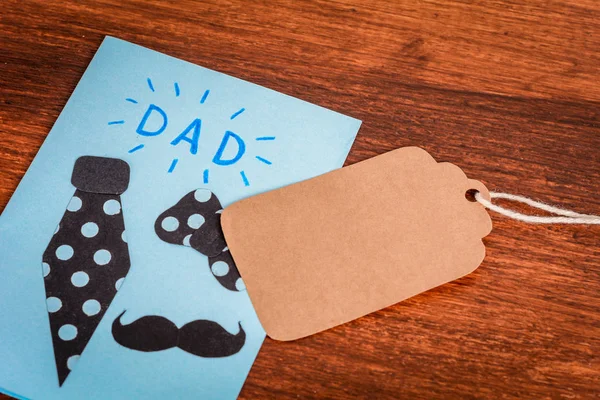 Apák napi üdvözlőkártya — Stock Fotó
