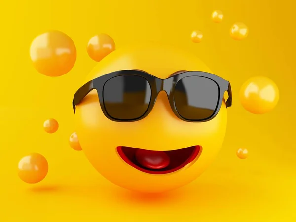 3D-Emoji-Symbole — Stockfoto