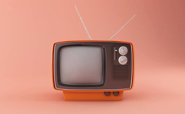 retro 3D tv