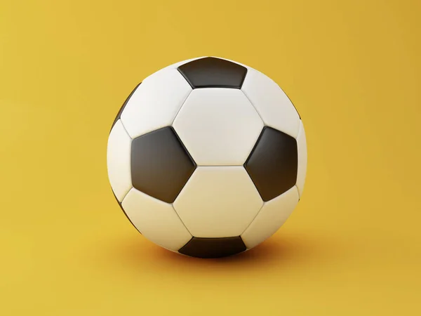 3D fotboll — Stockfoto