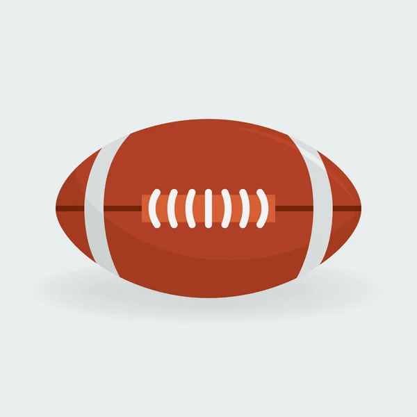 Icon of american football ball — Stock Vector