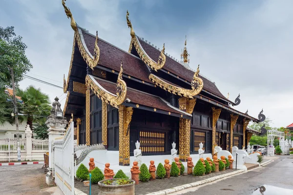 Tajski Świątyni Wat Inthakhin Sadue Muang Chiang Mai Tajlandia — Zdjęcie stockowe
