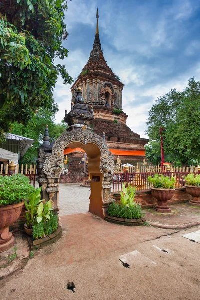 Ancient Historic Temple Lok Molee Chiang Mai Thailand — Stock Photo, Image