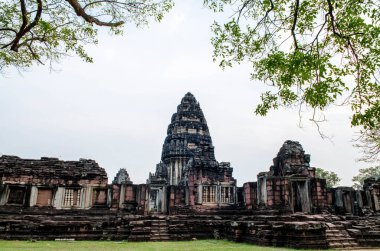 Taş Castle Phimai geçmiş Park, Tayland.