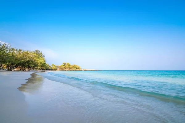 Чистая Вода Красивый Пляж Белый Песок Острове Самет Районг Таиланд — стоковое фото