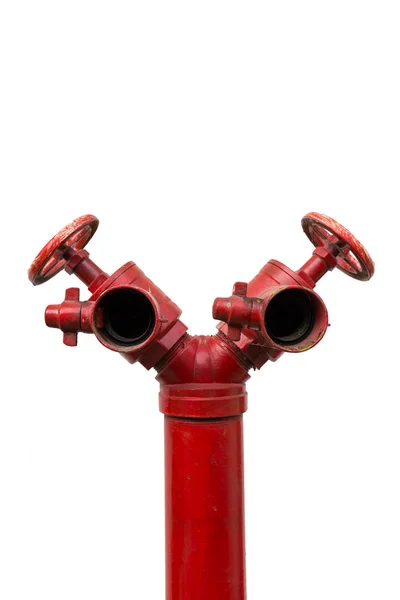 Su vanası ateş eski, kırmızı renk.