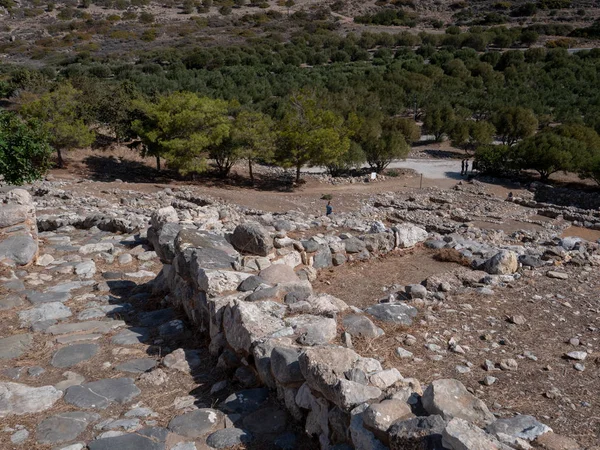 Ancient Remains Dorian City State Lato Crete — Stock Photo, Image