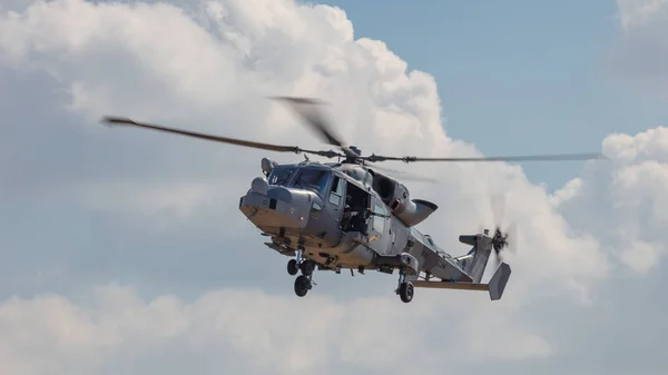 Helicóptero Royal Navy Lynx HMA.8 — Foto de Stock