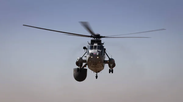 Royal Navy Sea King helicóptero — Foto de Stock