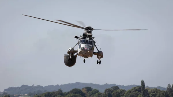 Royal Navy Sea King Hubschrauber — Stockfoto