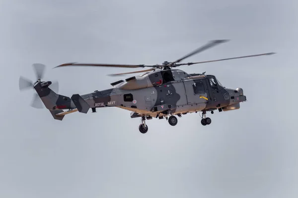 Royal Navy Lynx HMA. 8 helikopter — Stock Fotó