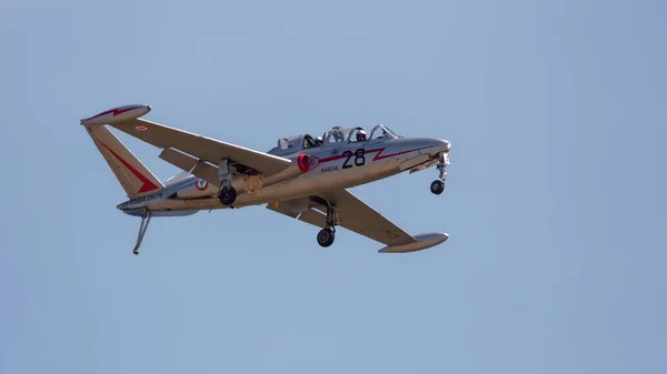 Vintage Fouga CM.170 Magister avião a jato francês — Fotografia de Stock