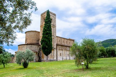 Sant'Antimo Abbey Toskana, İtalya