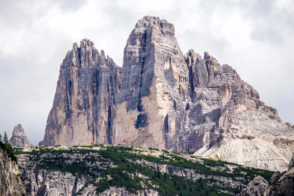 Hermosa Vista Los Tres Picos Lavaredo Italia — Foto de Stock