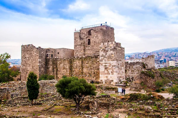 Byblos Kalesi, Byblos, Lübnan'daki bir Haçlı Kalesi.