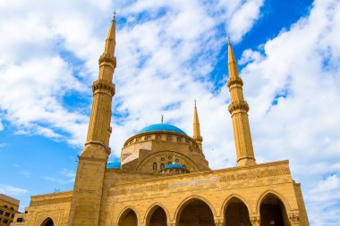 Mohammad Al-Amin Camii, Beyrut, Lübnan için mavi Camisi