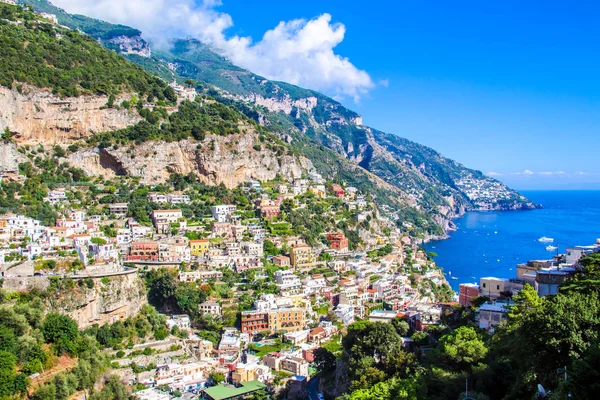 Vue panoramique de Positano, Italie — Photo