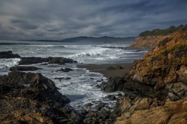 Pasifik Okyanusu günbatımı
