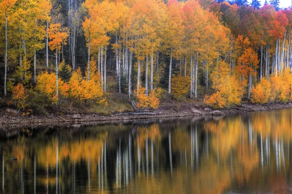 Kolob Rezervuar Sonbahar Yansıması