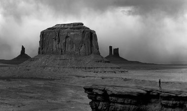 Monument Valley'de Turist