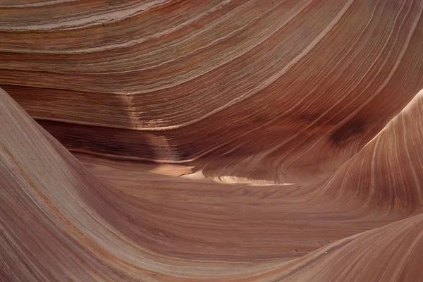 Unusual rock formations produced through millions of years of erosion form the landscape at the Coyoter Buttes North, Arizona