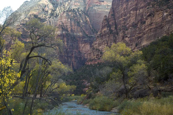 Zion cores do outono — Fotografia de Stock