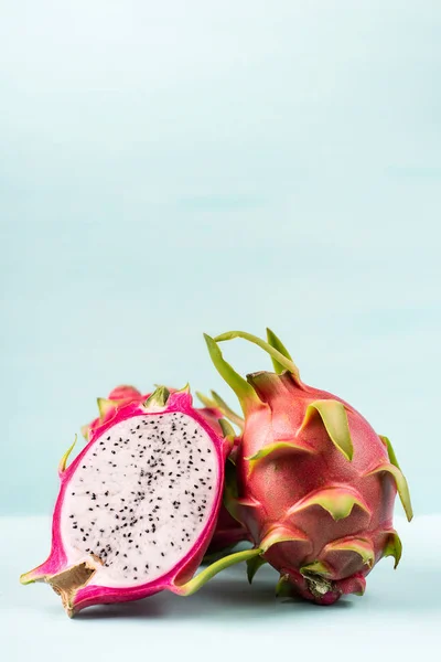 Félig Sárkány Gyümölcs Trópusi Gyümölcs — Stock Fotó