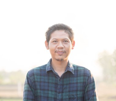 Asyalı adam portresi (Taylandlı adam)