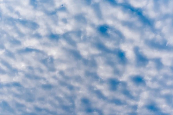 Cielo Azul Con Fondo Blanco Nublado Naturaleza — Foto de Stock