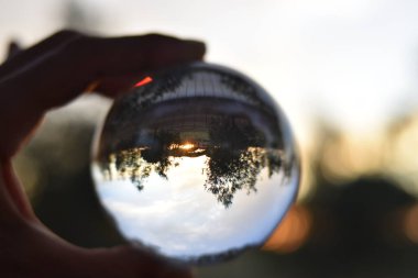 Lensball 'la fotoğraf çekmek
