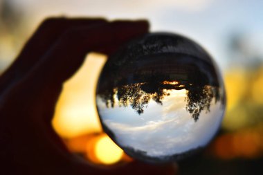Lensball 'la fotoğraf çekmek