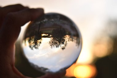 Lensball 'la fotoğraf çekmek