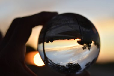 Lensball 'la fotoğraf çekmek