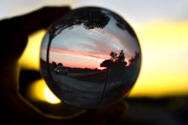 Lensball 'la fotoğraf çekmek