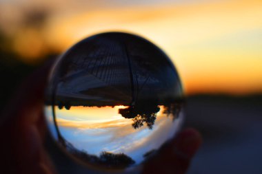 Lensball 'la fotoğraf çekmek