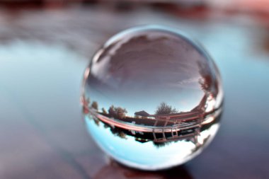 Lensball 'la fotoğraf çekmek