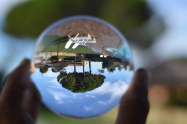 Lensball 'la fotoğraf çekmek
