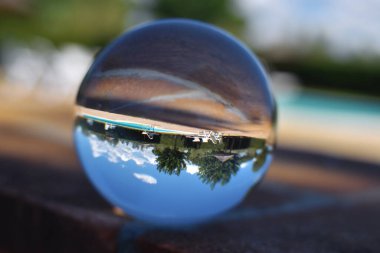 Lensball 'la fotoğraf çekmek