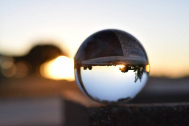 Lensball 'la fotoğraf çekmek