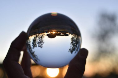Lensball 'la fotoğraf çekmek