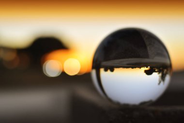 Lensball 'la fotoğraf çekmek