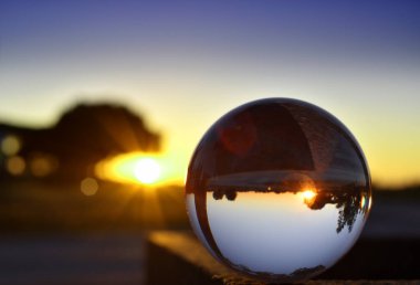 Lensball 'la fotoğraf çekmek