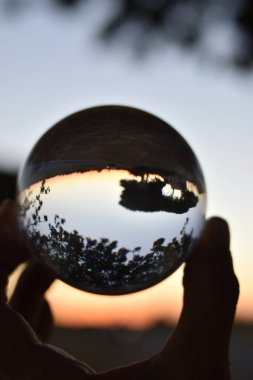 Lensball 'la fotoğraf çekmek