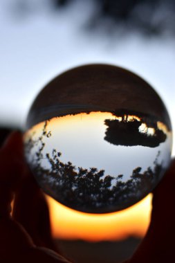 Lensball 'la fotoğraf çekmek